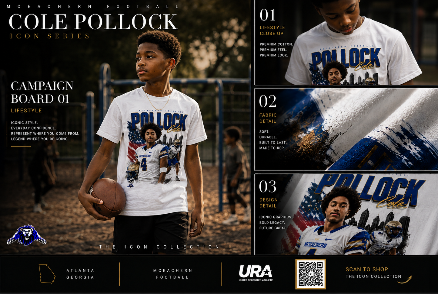 Cole Pollock Youth ICON T-Shirt