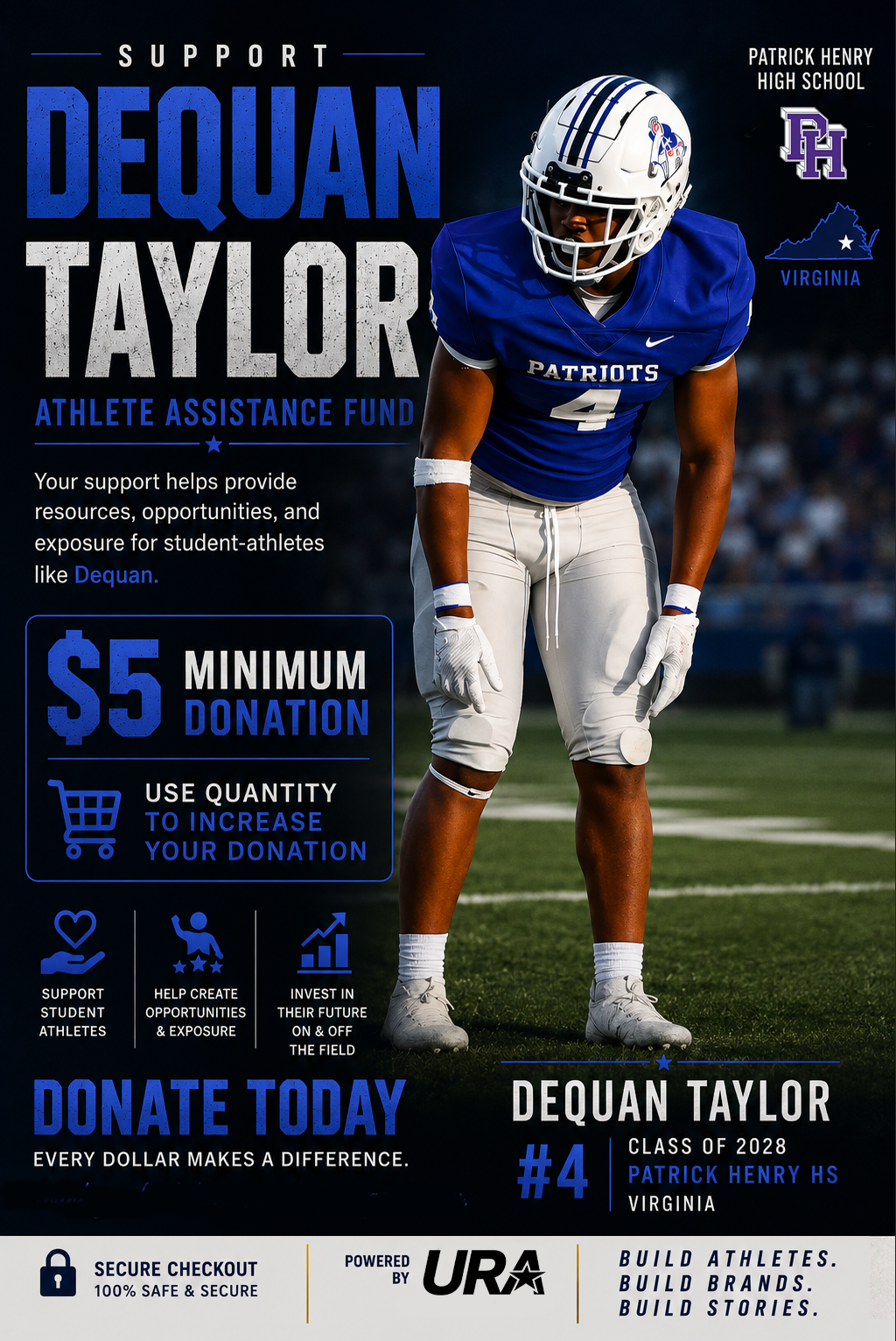 Dequan Taylor Athlete Assistance Fund