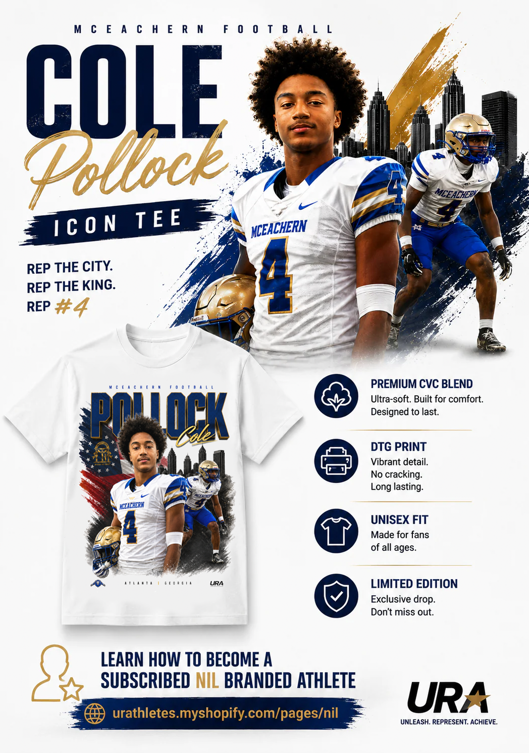 Cole Pollock ICON Series Tee