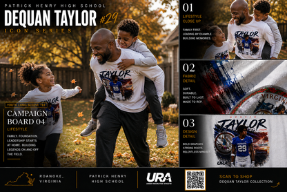 Dequan Taylor ICON Long Sleeve Shirt