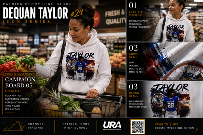 Dequan Taylor ICON Unisex Adult Hoodie