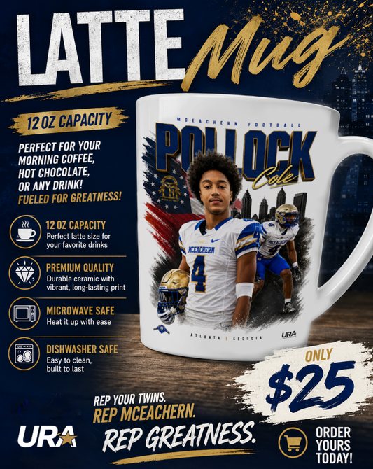 Cole Pollock ICON Latte Mug