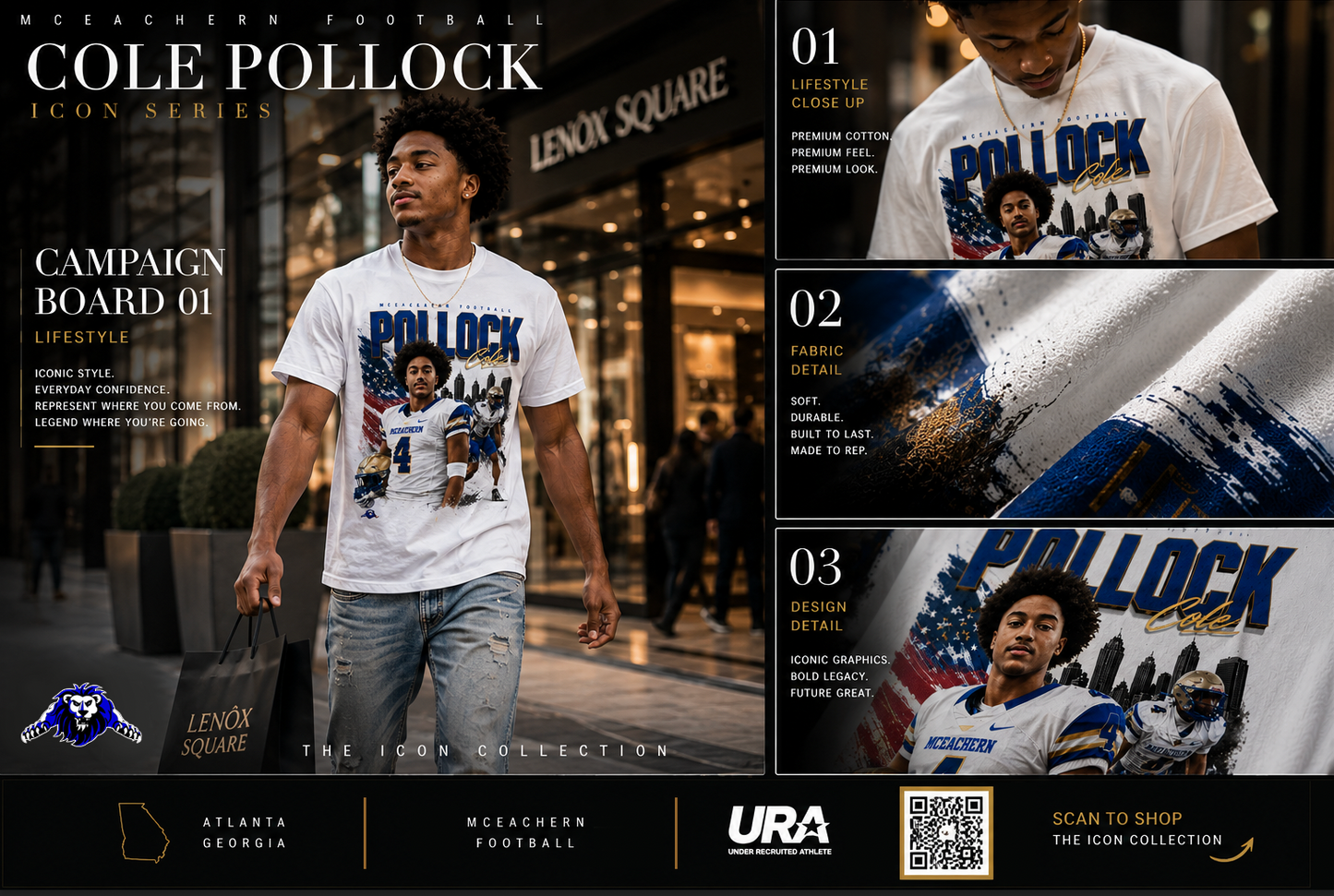 Cole Pollock ICON Series Tee
