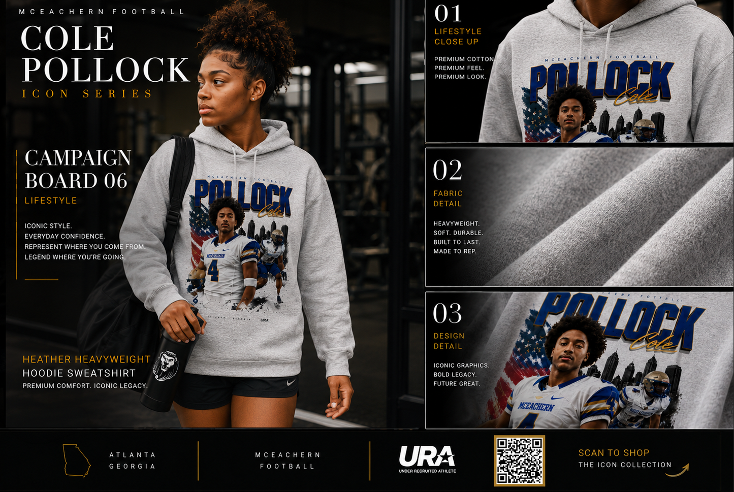 Cole Pollock ICON Unisex Hoodie