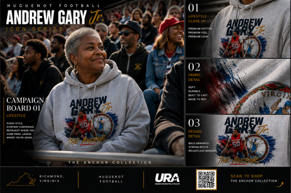 Andrew Gary Jr Anchor Unisex Hoodie