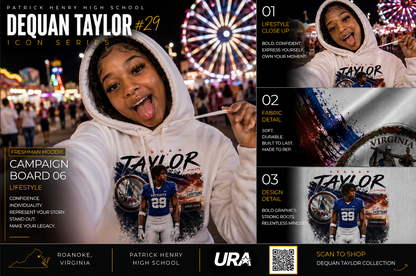 Dequan Taylor ICON Youth Heavy Blend Hoodie
