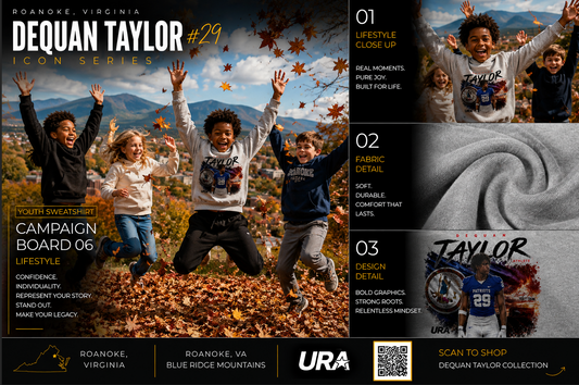 Dequan Taylor ICON Youth Crewneck Sweatshirt